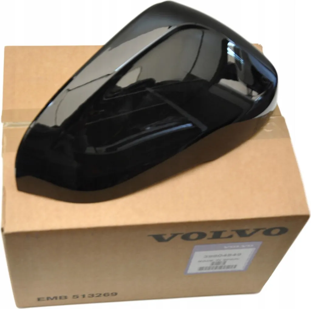 Boîtier de rétroviseur droit pour Volvo V70 S80 coloris Noir 019 OE
