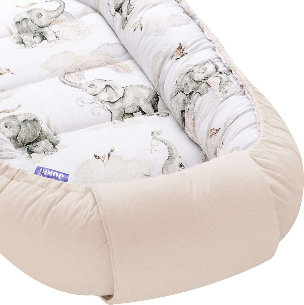 JUKKI Baby Nestchen 5tlg BAUMWOLLE SET für Neugeborene Produktbild 8