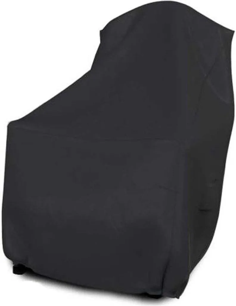 Housse de chaise de jardin en tissu Oxford 420D imperméable et robuste