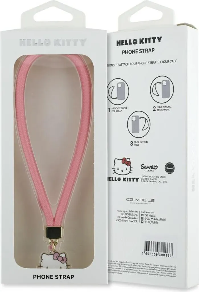 Charm Telefono Hello Kitty Rosa - L'Accessorio Viral in Nylon