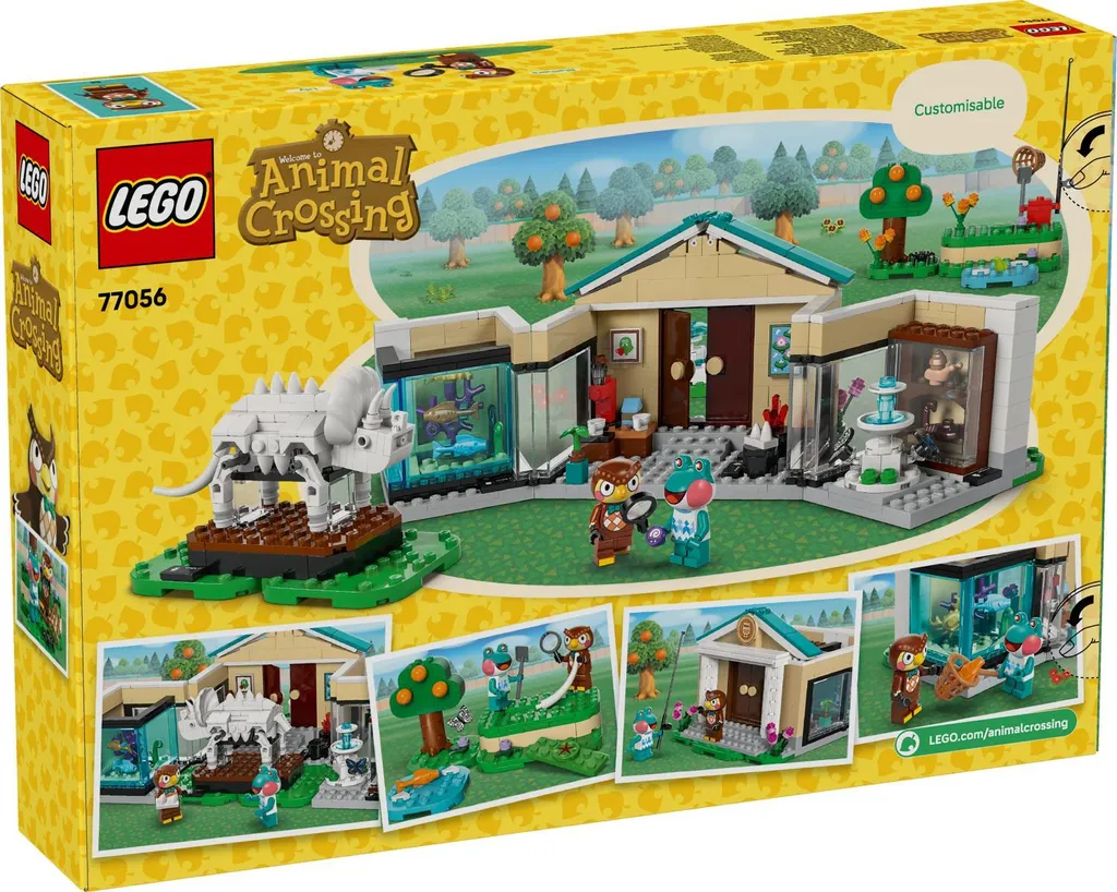 LEGO Animal Crossing Collection du musée d'Eugène : set modulable et fun