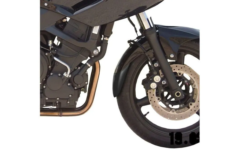 Prolongateur de garde-boue avant pour moto YAMAHA TDM900 PUIG Noir