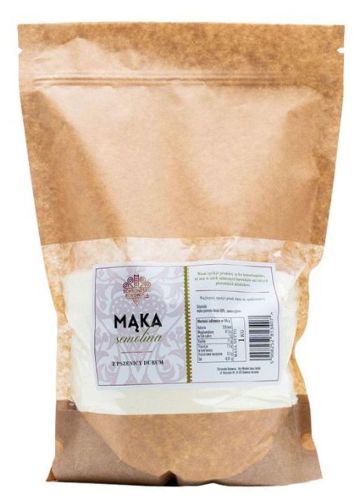 Farine de blé dur pour pâtes, 1 kg - Bukowina Image du produit 