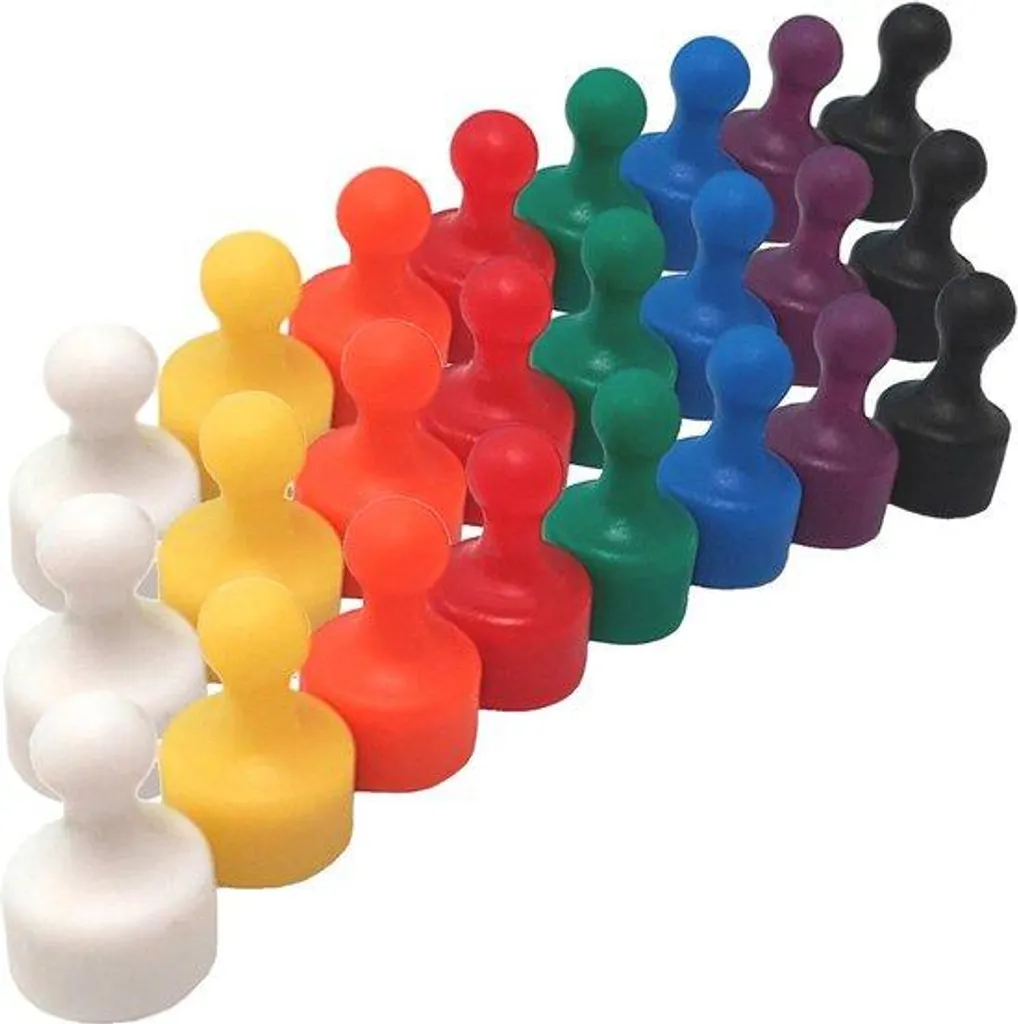 Aimants coniques puissants en néodyme de 19,5 mm x 12 mm pour tableau