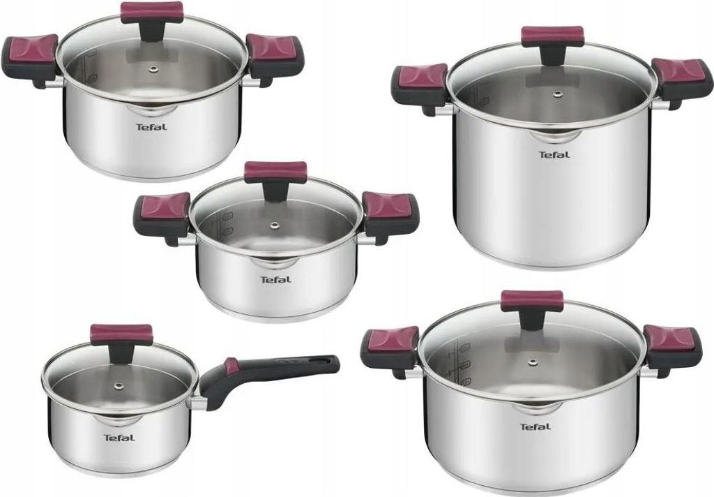 K-Ct Garnitura Gorników Tefal G723Sa74 Cook&Clip Zdjęcie produktu 