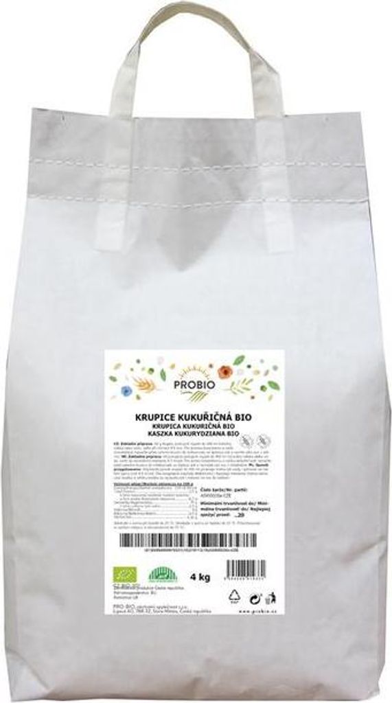 GASTRO - Krupice kukuřičná BIO 4 kg PROBIO Obrázek produktu 