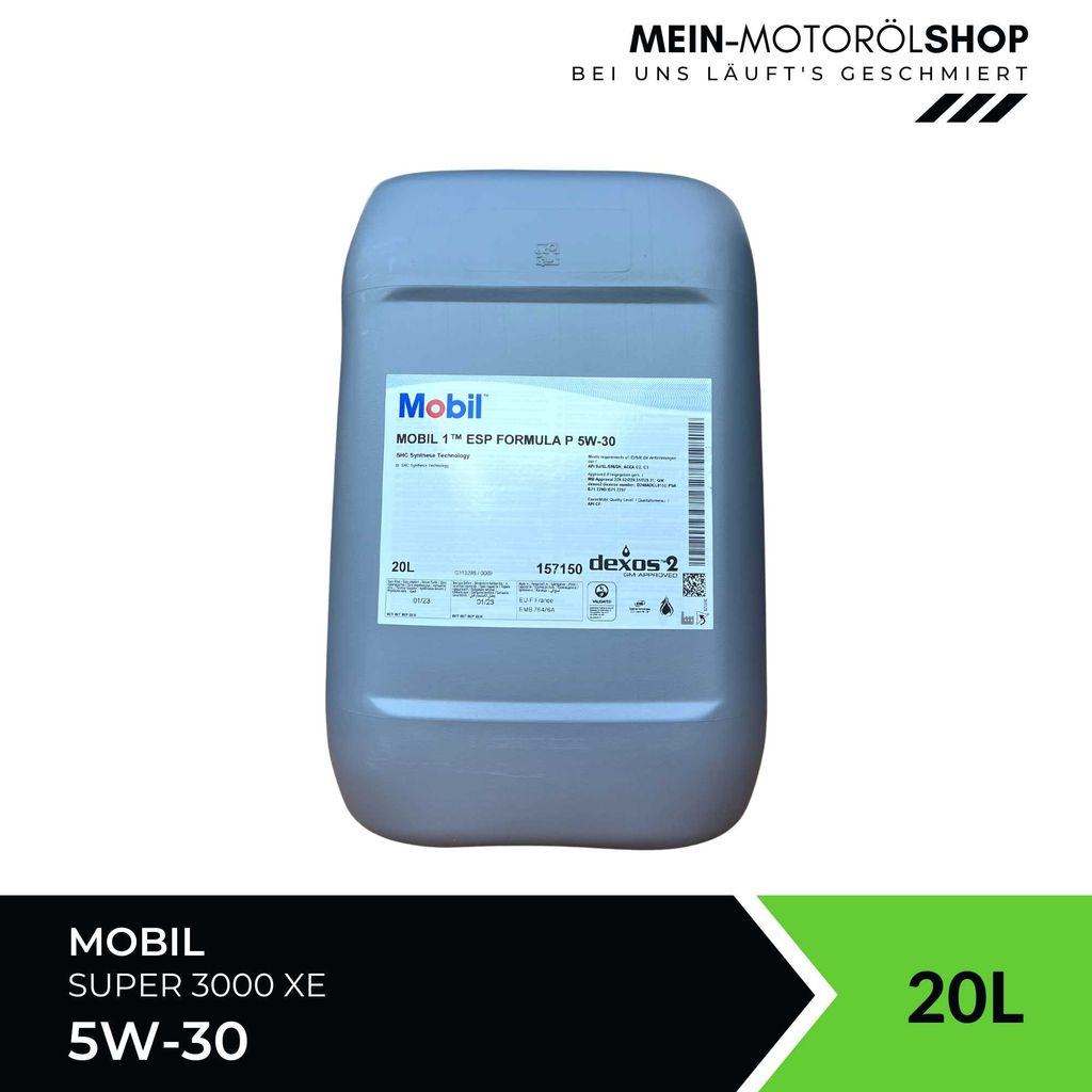 Mobil 1 ESP Formula P 5W-30 20 Liter Produktbild 2