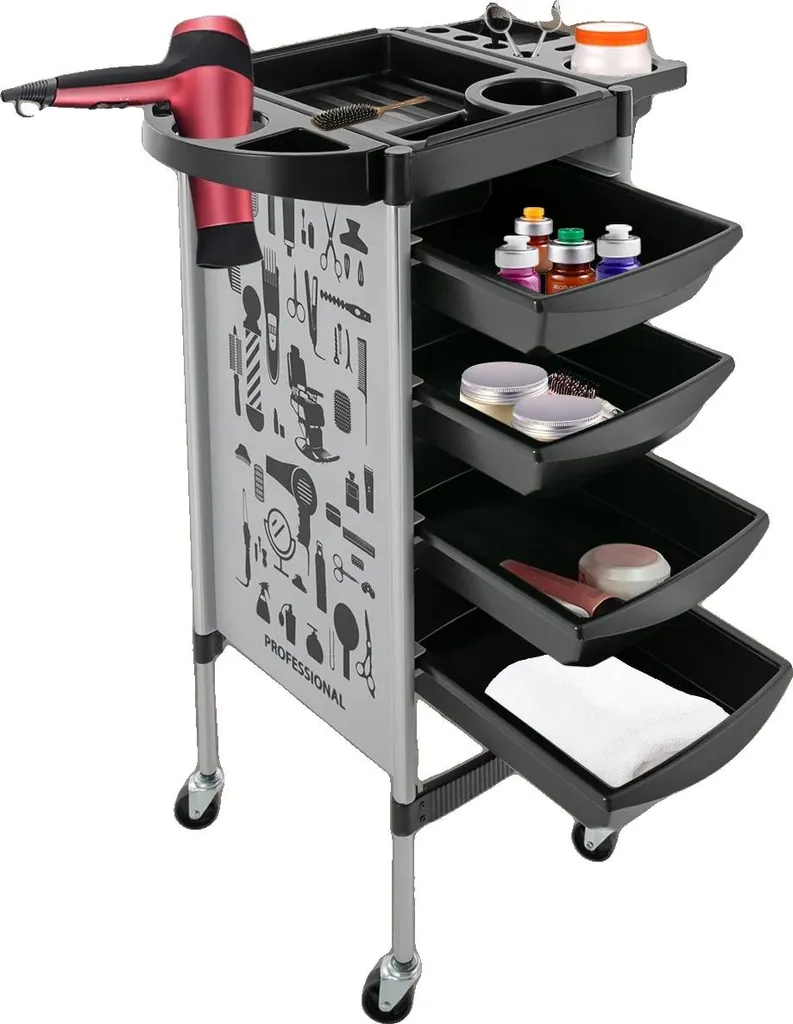 Chariot robuste silencieux pour organiser votre salon sans encombrement