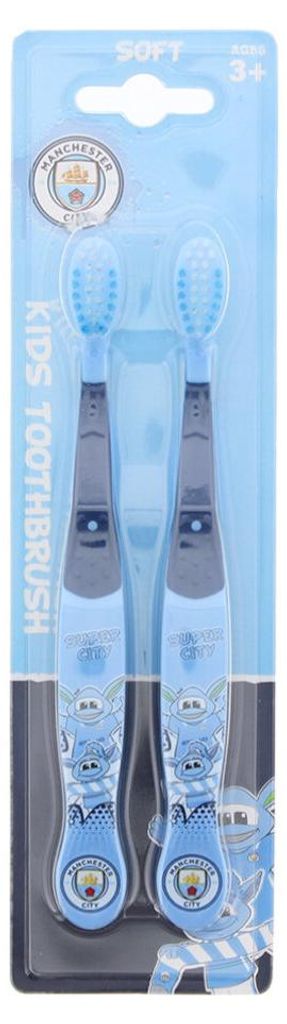 Set Duo, Epl, Manchester City, spazzolini da denti, blu, 2 Immagine del prodotto 