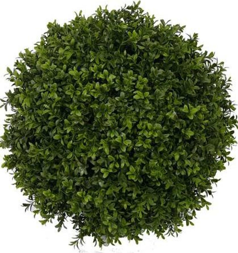artplants.de Buchsbaumkugel künstlich Tom, Holzkern, crossdoor, Ø50cm - Buchsbaumkugel Kunststoff
