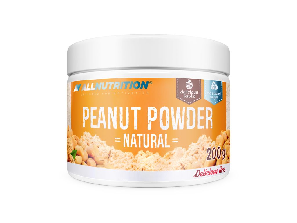 ALLNUTRITION Peanut Powder 200g Natürlich Erdnussbutter Produktbild 