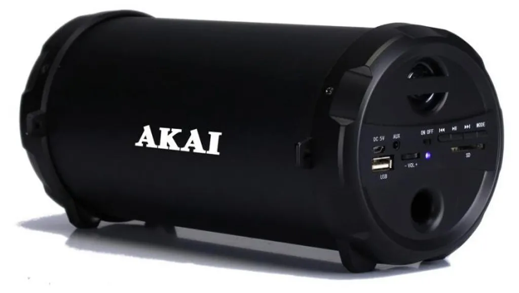 Altoparlante portatile Akai ABTS-12C, radio FM, karaoke, nero
