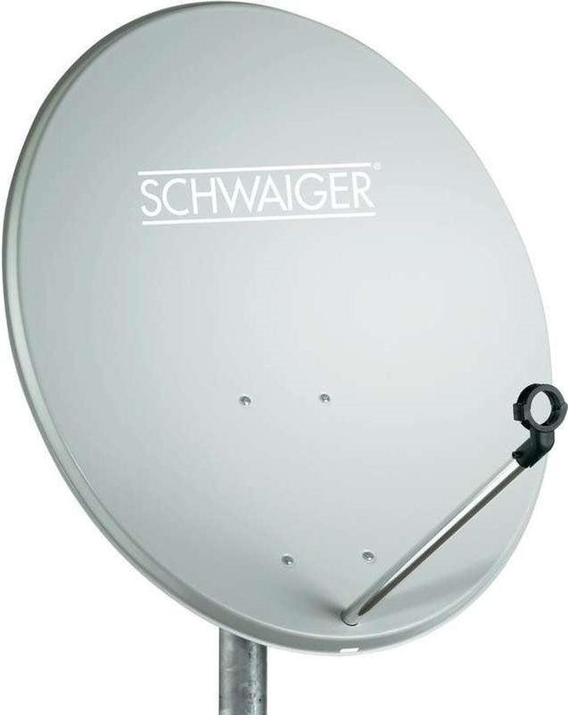 Satellitenschüssel Stahl Hellgrau 40 cm Produktbild 