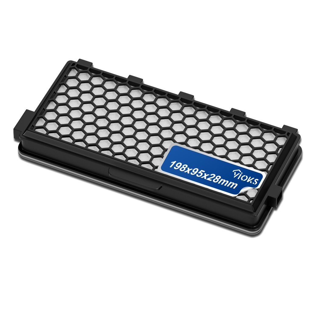 Abluftfilter passend wie Miele 9616110 Kohlefilter für Staubsauger