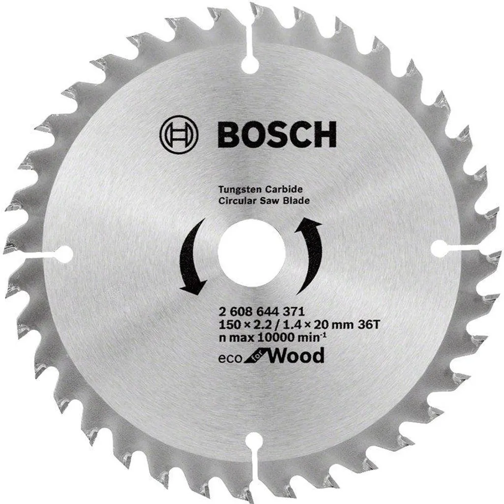 Lame de scie circulaire Bosch Eco for Wood 150x20 mm 36 dents robuste