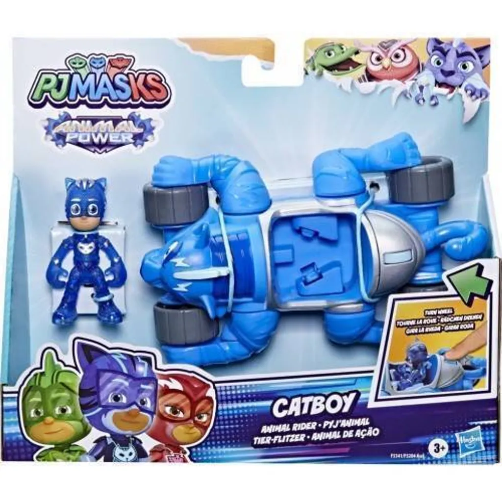 Véhicule PJ Masks Animal Riders Solide pour Jouer Sans se Casser