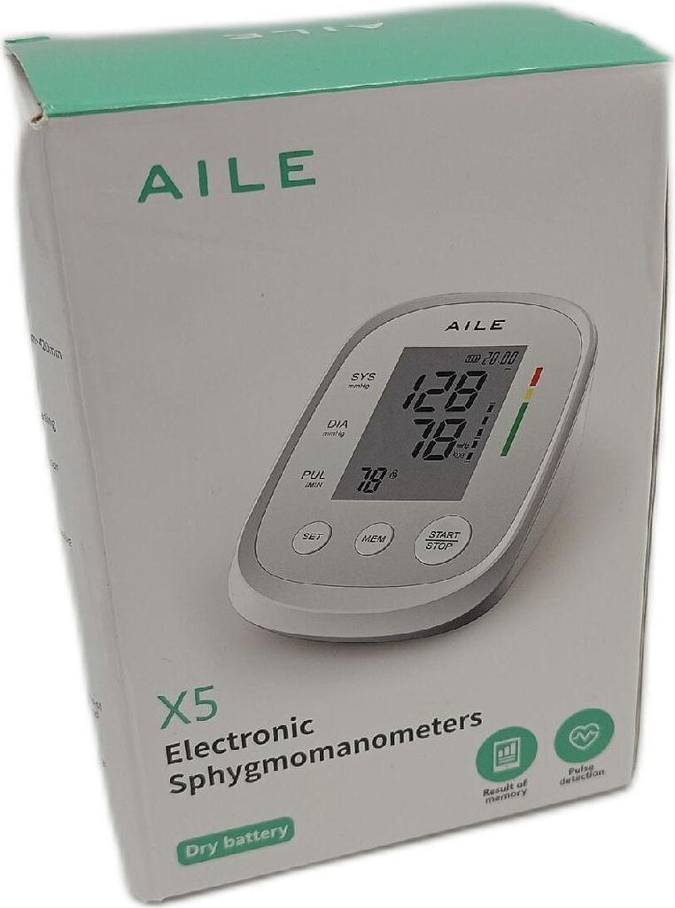 AILE X5 Elektroniczny ciśnieniomierz (sfigmomanometr) Zdjęcie produktu 
