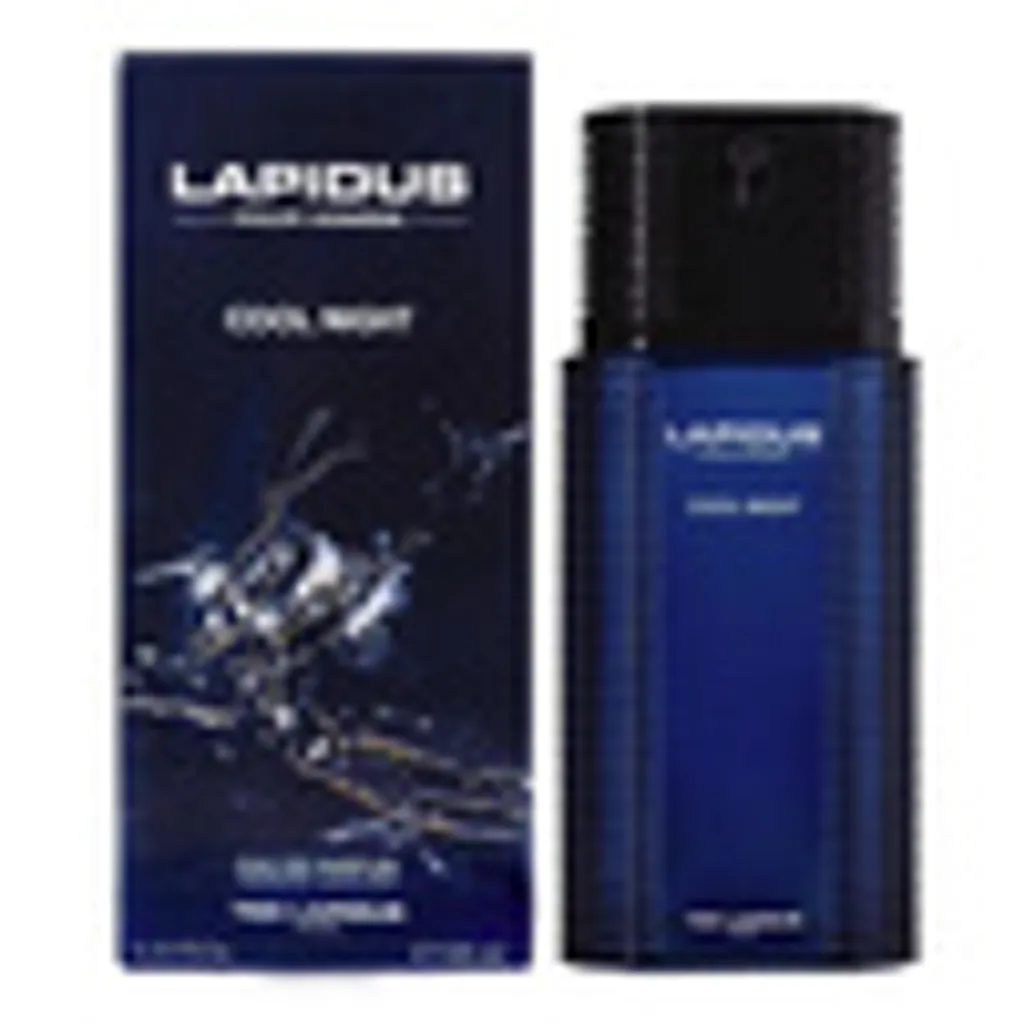 Eau de Parfum Cool Night Ted Lapidus pour Homme - Parfum Intense en 100ml