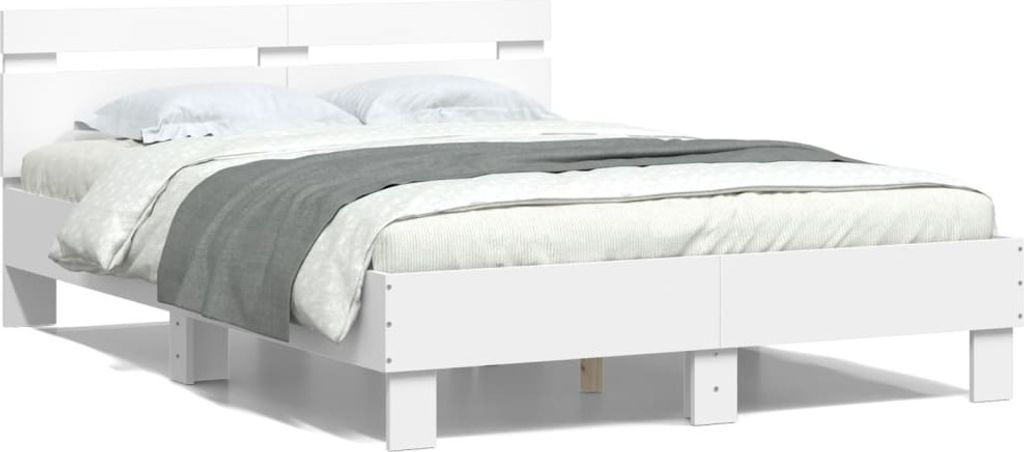 VidaXL 3207427, Bílá, 125 cm, 2,03 m, 70 cm, 1200 x 2000 Obrázek produktu 