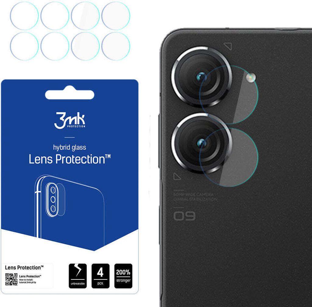 3MK Lens Protection, Asus Zenfone 9, 1 kusov Obrázok produktu 