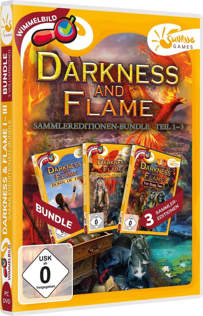Darkness & Flame 1-3: Sammlereditionen-Bundle Produktbild 