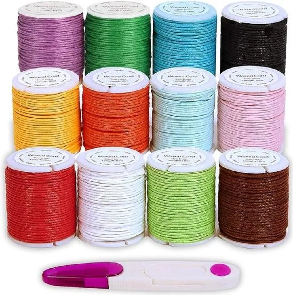 Cordoncino Cotone Cerato Htbakoi 1mm: Il Mio Segreto per il Macramè