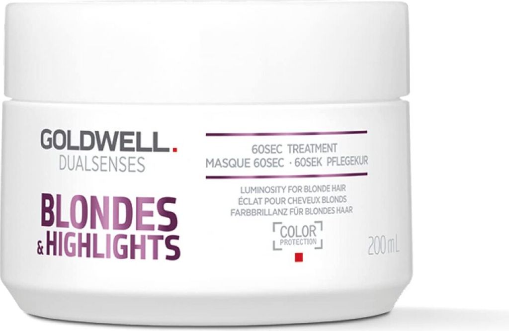 Mascarilla Capilar Goldwell Dualsenses Blond & Highlights Produktbild 