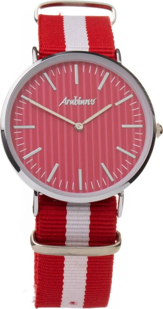 Orologio Arabians HBA2228DR Unisex - Movimento al Quarzo e Cinturino Rosso