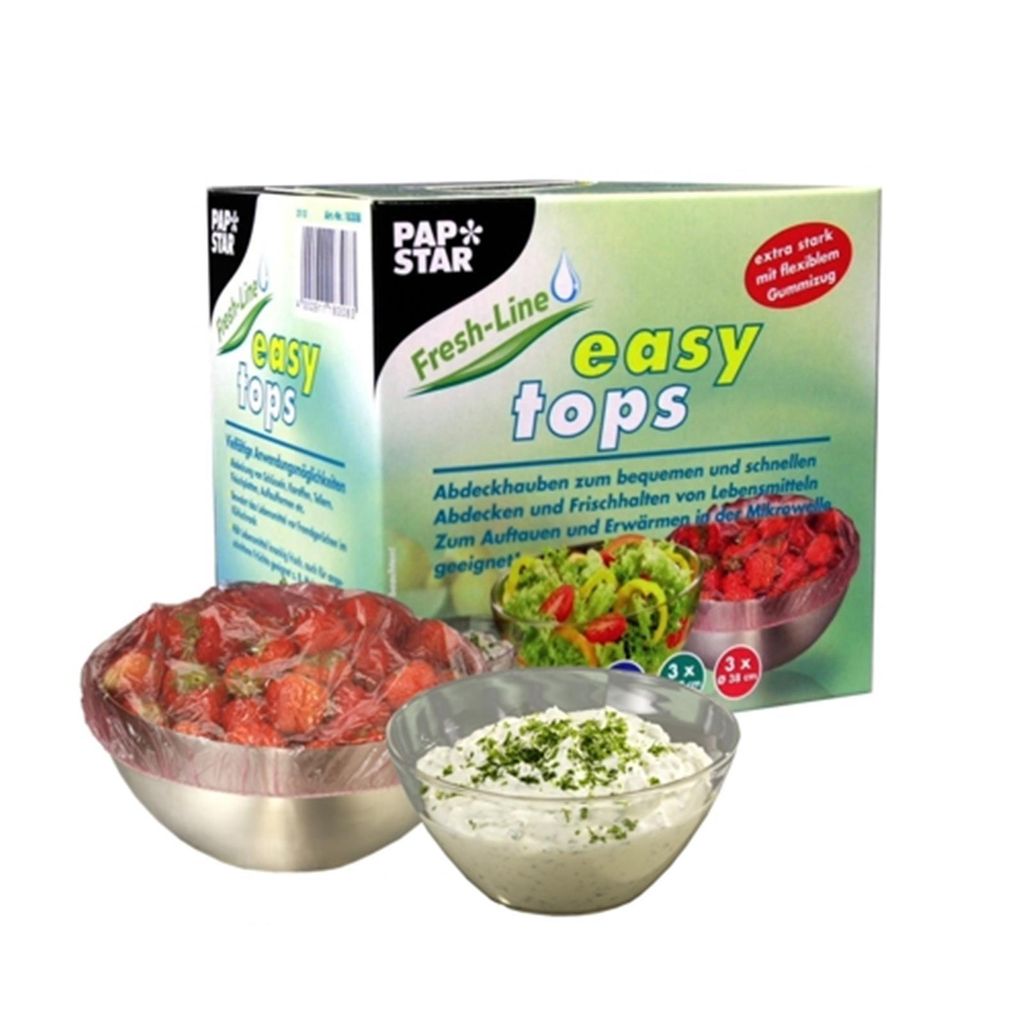 Papstar Abdeckhauben farbig sortiert Easy Tops, 12 x 10 Produktbild 