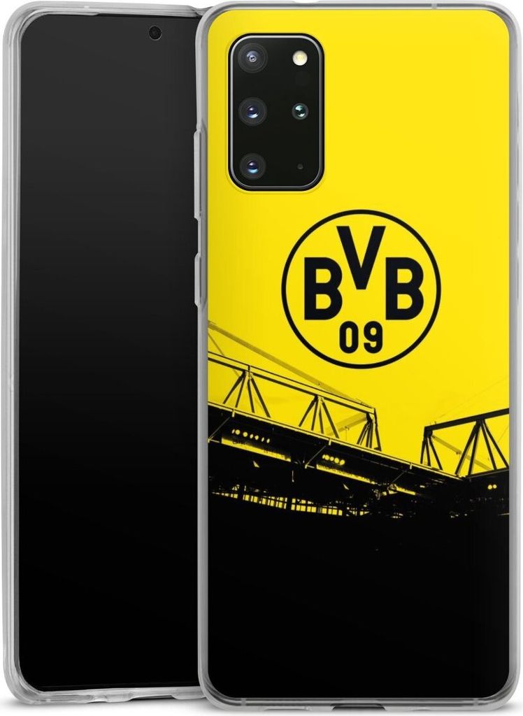 DeinDesign Handyhülle für Samsung Galaxy S20 Plus 5G Silikon Hülle Case Smartphone Schutzhülle BVB Borussia Dortmund Fanartikel