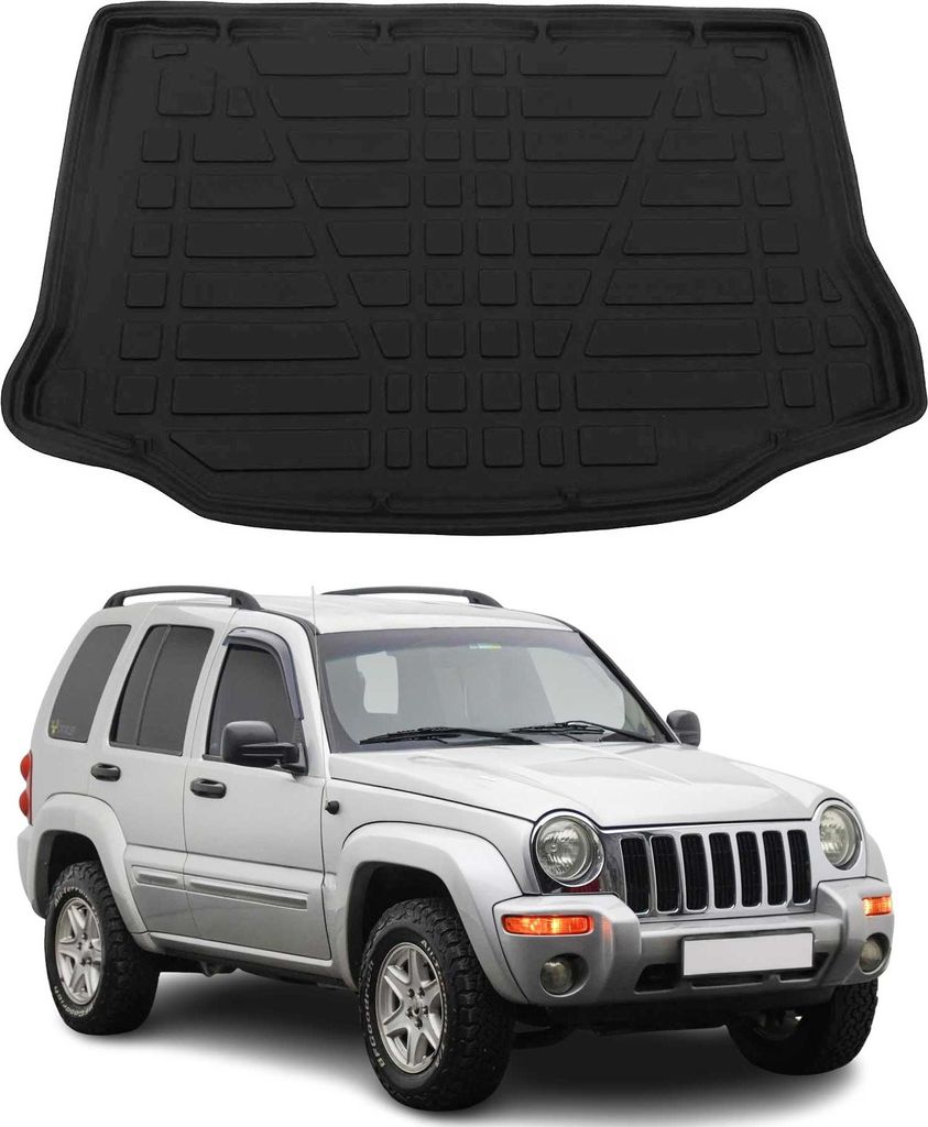 Rivestimento per Jeep Cherokee 2002-2007 Gomma TPE Nero Immagine del prodotto 