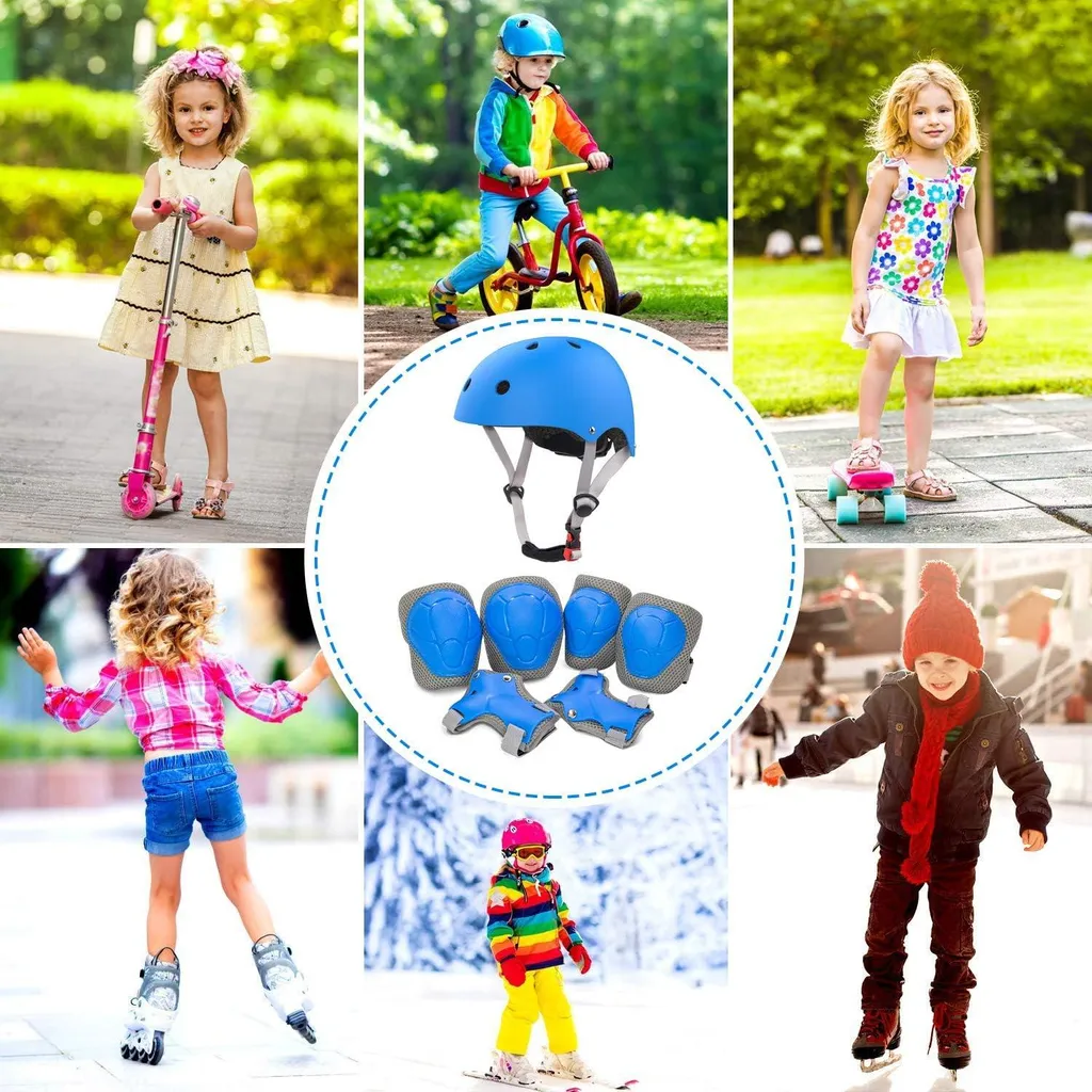 Kit Protection Trottinette et Vélo Enfant pour Apprendre sans se Blesser