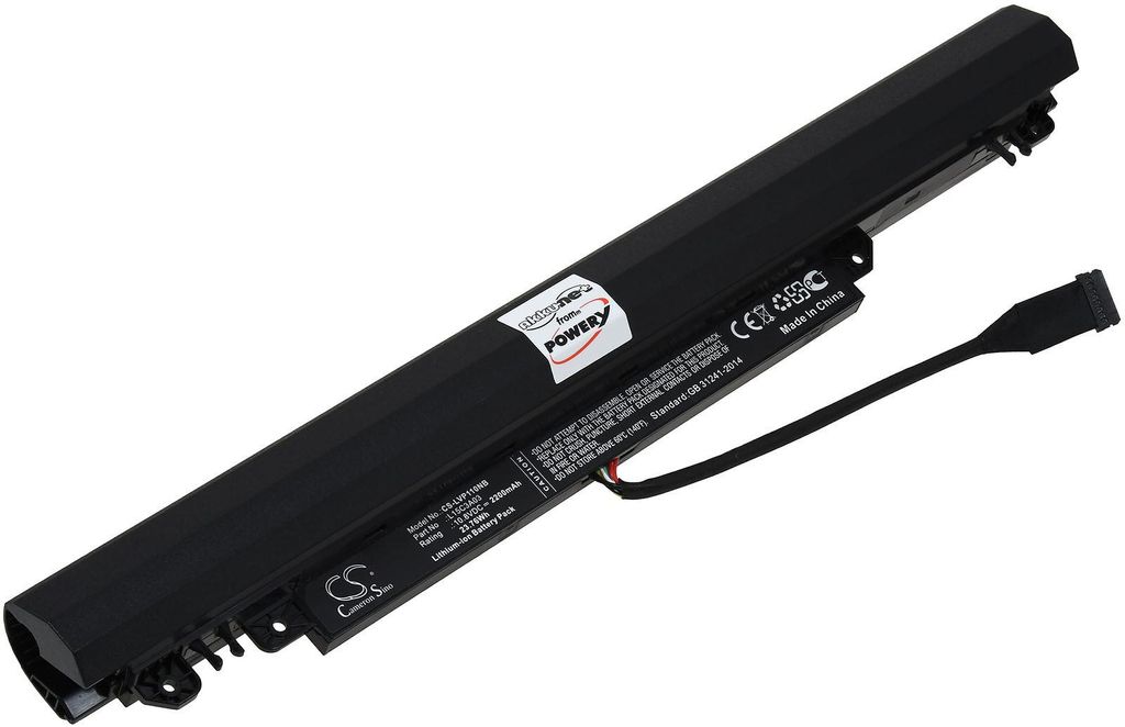 Akku für Laptop Lenovo IdeaPad 110-15IBR 80T700A3GE Produktbild 
