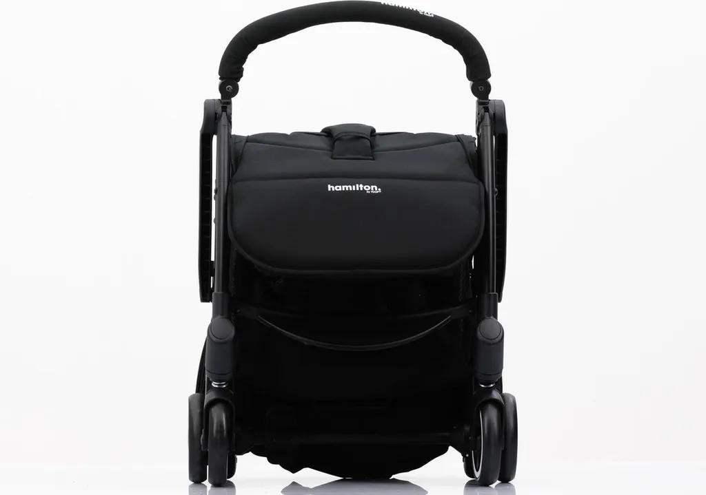 Poussette Canne Compacte Magic Fold S1 Plus Hamilton Noir pour Bébé Mobile - 11