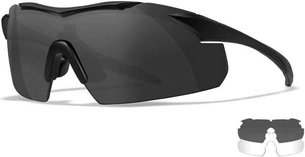 Wiley X Vapor 2.5 Polarisierte Sonnenbrille Schwarz Mann Schwarz One Size