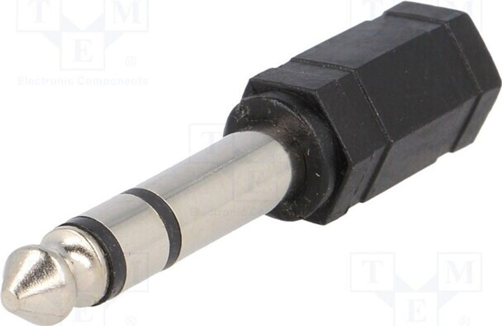 2x Adapter Jack 3,5mm Buchse,Jack 6,35mm Stecker stereo AV-Adapter und Reduktion