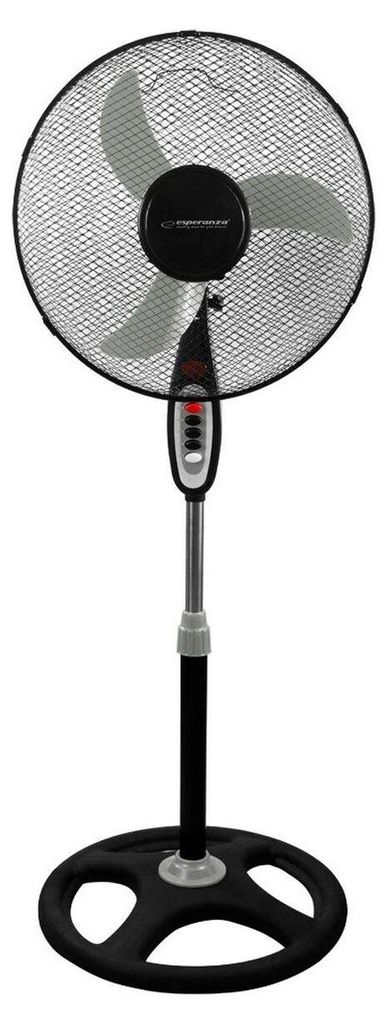 Esperanza EHF002KE, Domáci lopatkový ventilátor, Čierna, Obrázok produktu 
