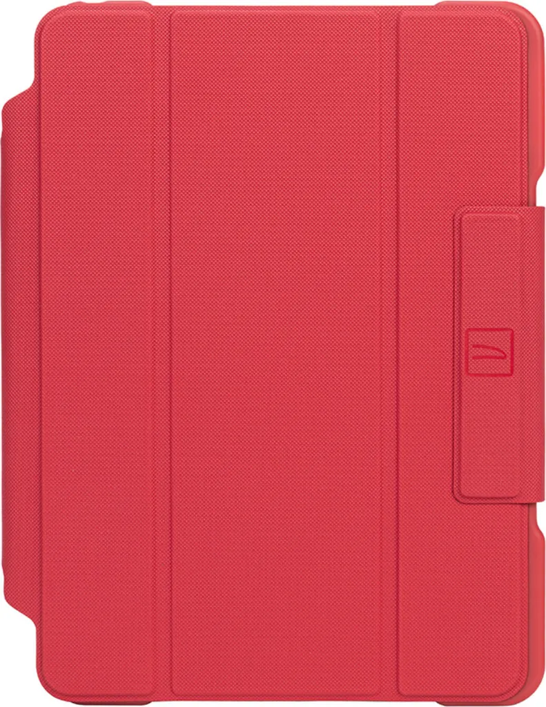 Étui iPad 10.2 Anti-Choc Tucano Alunno Rouge - Évitez les Bris d'Écran