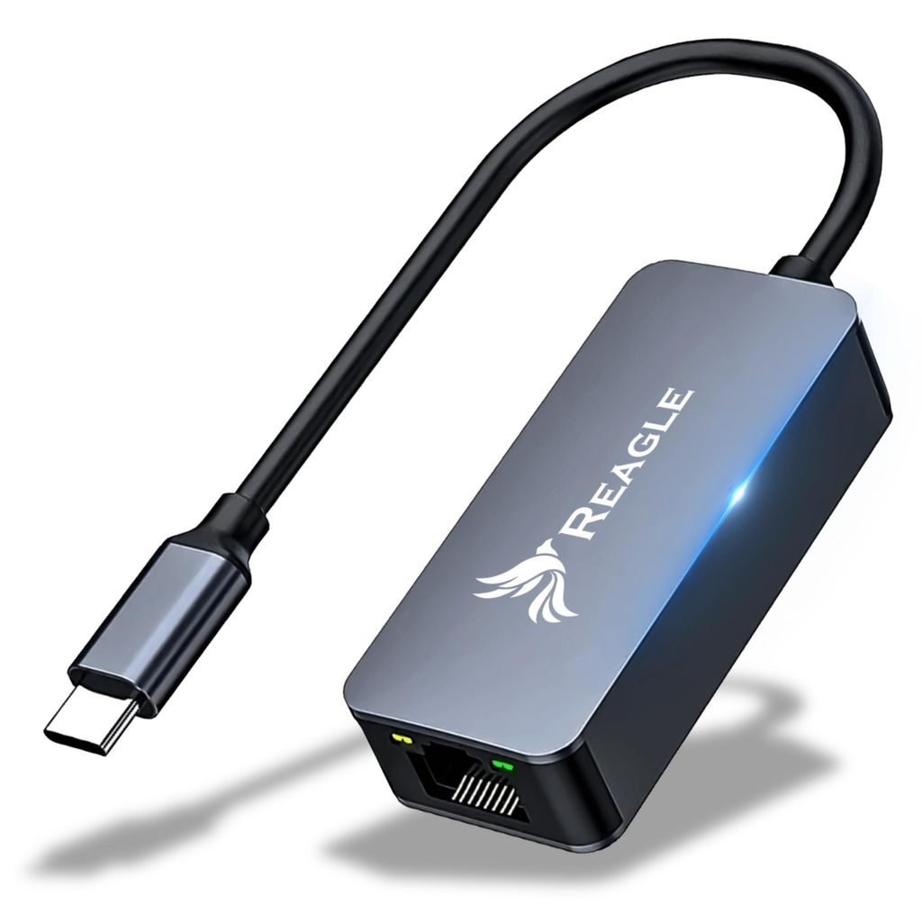 USB-C ETHERNET ADAPTER Adapter LAN RJ45 2.5 Gb/s 2.5G Zdjęcie produktu 