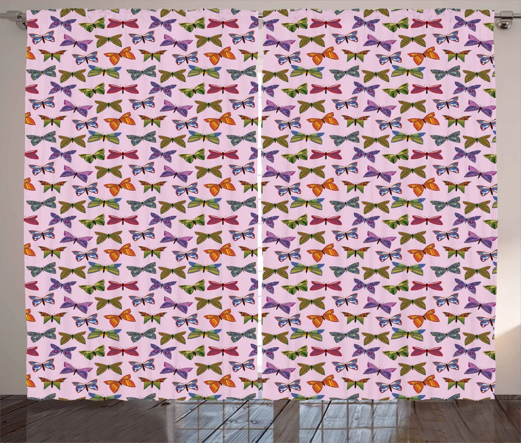 Tenda Farfalle 280x245 Multicolore: Arreda con Amore la tua Casa