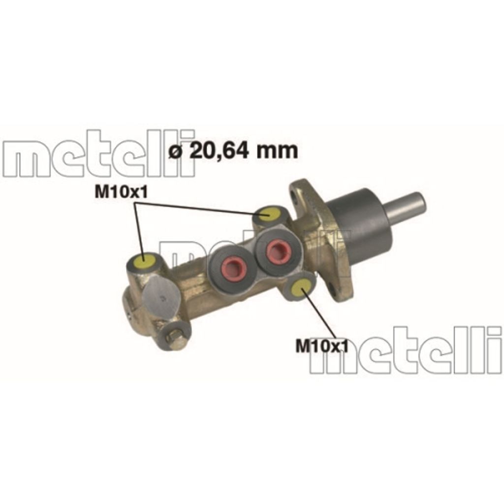 1 Hauptbremszylinder METELLI 05-0216 für LANCIA ZASTAVA