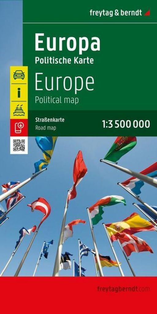 Mapa Europy, wydanie polityczne, skala 1:3.500.000, Zdjęcie produktu 