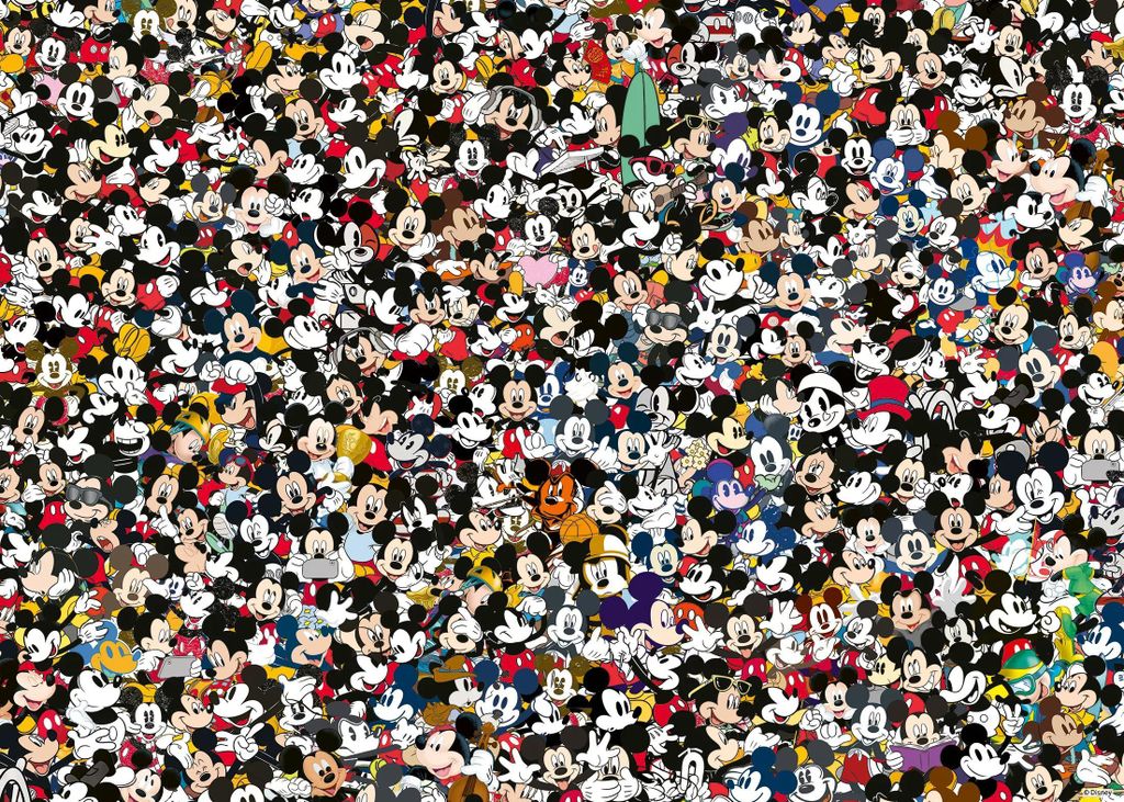 Ravensburger Puzzle Mickey Mouse, 1000 Teile