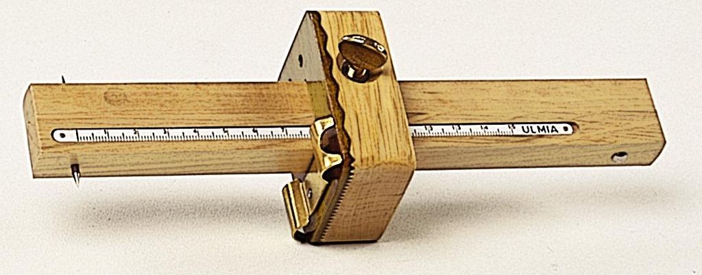Ulmia Streichmaß 0029K mit Kurvenanschlag