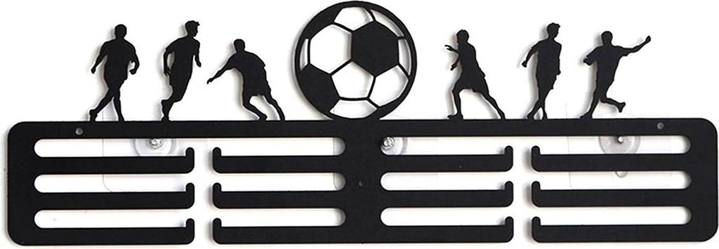 APT DA333 Porta medaglie da calciatore, 40 cm, nero Immagine del prodotto 