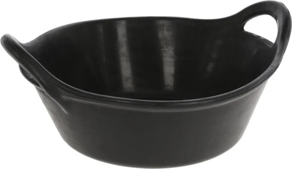 Kerbl Auge en Caoutchouc Flexible 11 L - Mangeoire Noire Ultra Résistante