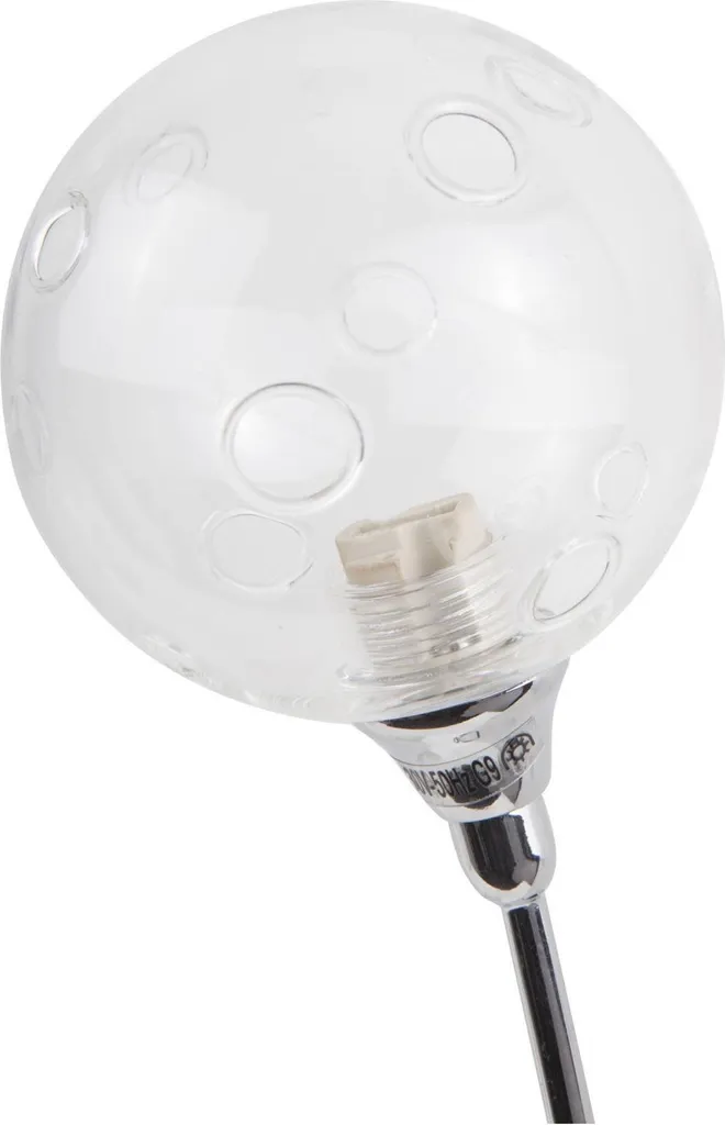 Lampada Borromeo Argento Dmora: Illuminazione Moderna per Interni