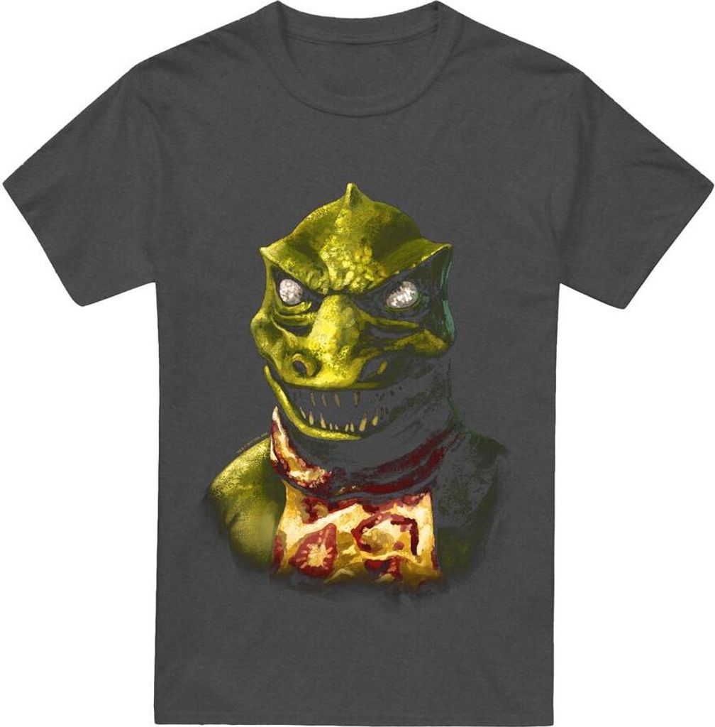 Star Trek - "Gorn Bust" T-Shirt für Herren/Damen Uni TV17542 (S) (Holzkohle)