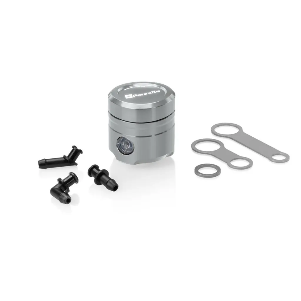 Réservoir Paraxite en aluminium argent 25ml avec hublot de contrôle