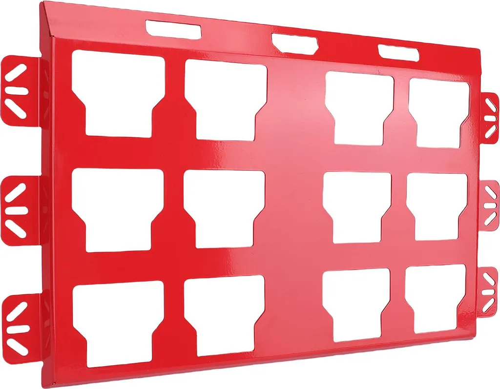 Support mural acier pour boîte à outils, solution rangement 100 lb